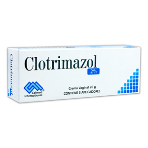 Clotrimazol 2% Crema Vaginal Tubo X 20 G - Clotrimazol Colmed