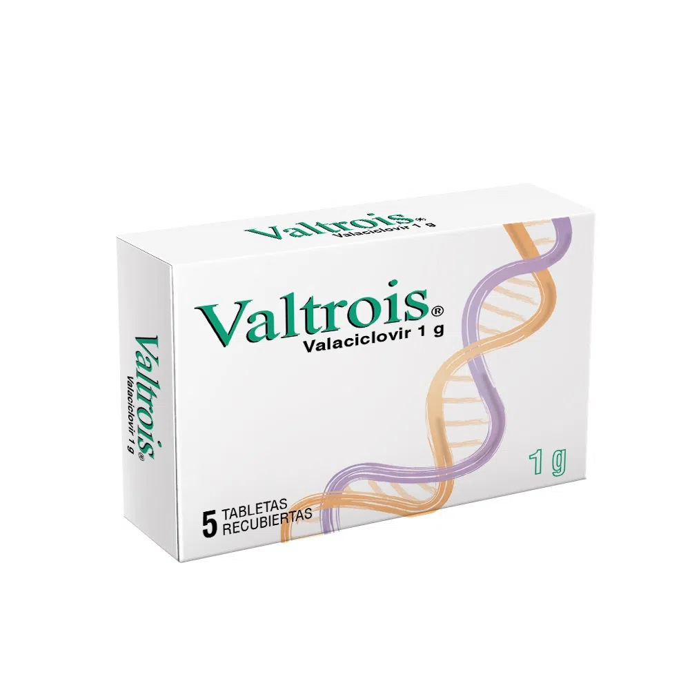 Valtrois 1 G Caja X 5 Tabletas Recubiertas - Valtrois