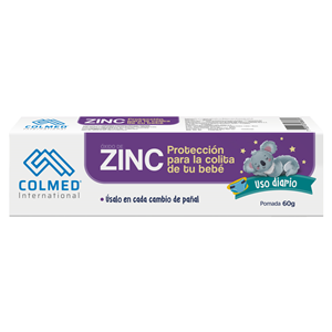 Oxido De Zinc Colmed 40% Pomada Tubo X 60 Gr - Sin Asignar