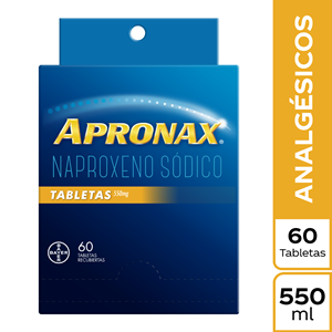 Apronax 550 Mg X 60 Tabletas - Apronax