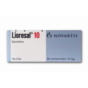 Lioresal 10 Mg X 50 Tabletas(baclofeno) - Lioresal