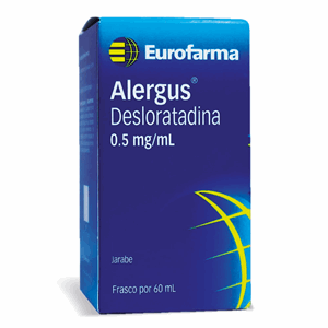 Alergus 0.5 Mg/ml Jarabe Frasco X 60 Ml - Alergus