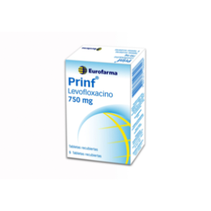 Prinf 750 Mg Caja X 5 Tabletas Recubiertas - Prinf