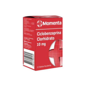 Ciclobenzaprina Clorhi Momenta 10 Mg Caja X 15 Tabletas Recubiertas - Ciclobenzaprina  Clorhi  Momenta