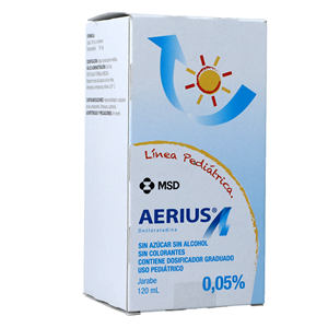 Aerius 0.05% Jarabe S/azucar Fco X 60 Ml C/dosificador - Sin Asignar