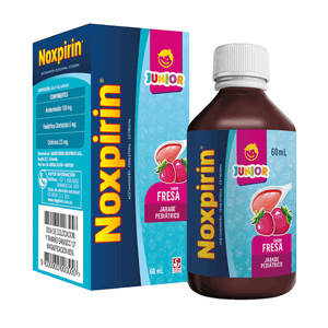 Noxpirin Junior Jarabe Sabor Fresa Frascox 60 Ml - Noxpirin