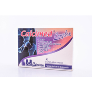 Calcimed Complex X 30 Capsulas Blandas. - Calcimed