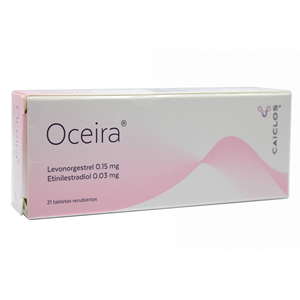 Oceira 0.15/0.03 Mg Caja X 21 Tabletas Recubiertas - Oceira