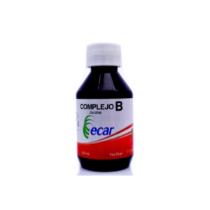 Jarabe Complejo B Ecar Frasco X 120 Ml  - Ecar