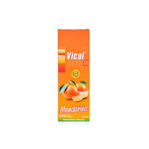 Vitamina C Vical 500 Mg Sabor Mandarina X 144 Tabletas  - Vical