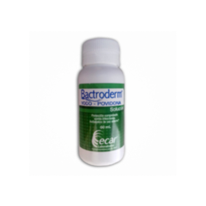 Bactroderm Solucion Frasco X 60 Ml - Ecar