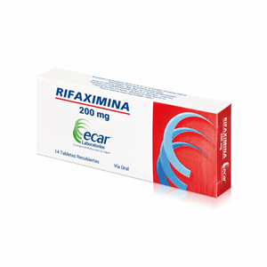 Rifaximina Ecar 200 Mg Caja X 14 Tabletas Recubiertas - Sin Asignar