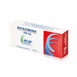 Rifaximina Ecar 550 Mg Caja X 14 Tabletas Recubiertas - Sin Asignar