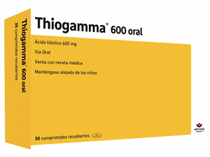 Thiogamma 600 Mg Oral Caja X 30 Tabletas Recubiertas - Sin Asignar