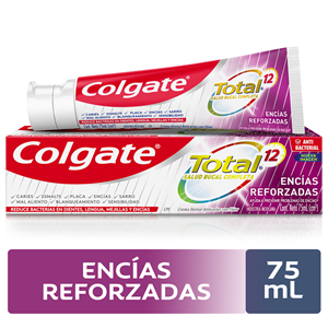 Crema Dental Colgate Total 12 Professional Encias Saludables X 75 Ml - Colgate