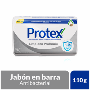 Jabon Protex Jabon Limpieza Profunda Barra X 110 G - Protex