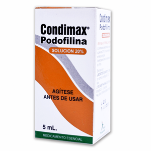 Condimax 20 % Solucion Podofilina Frasco X 5 Ml - Condimax