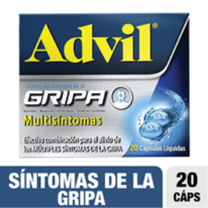 Advil Gripa Caja X 20 Capsulas Liquidas - Advil