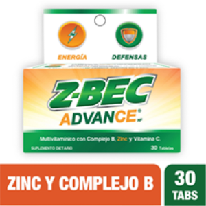 Z-bec Advance Nf Frasco X 30 Tabletas - Z-bec