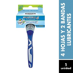 Maquina De Afeitar Schick Quattro Titanium  X 1 Unidad - Schick