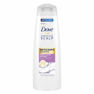 Shampoo Anticaspa Dove Derma Care Scalp Hidratacion Y Suavidad X 400 Ml - Dove 