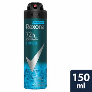 Desodorante Rexona Xtra Cool 72 H Aerosol X 150 Ml - Rexona