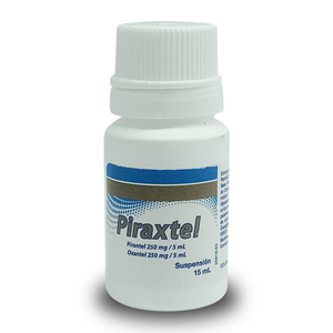 Piraxtel 250 / 250 Mg / 5 Ml Suspención Oral Frasco X 15 Ml - Piraxtel