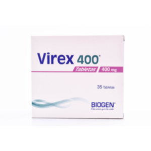 Virex 400 Mg Caja X 35 Tabletas - Virex