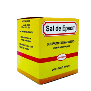 Sal De Epson X 4 Onzas. - Sal  De  Epson