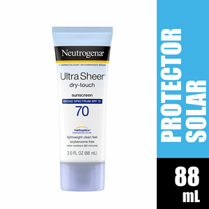 Neutrogena Ultra Sheer Dry-touch Prot Solar Spf 70 Tubo X 88 Ml - Neutrogena