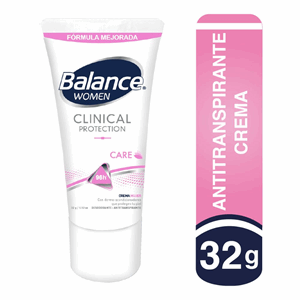 Desodorante Balance Women Clinical Protection Mini Crema Tubo X 32 G - Balance