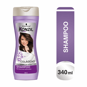 Konzil Shampoo Colageno Comp Vita 12 Reparacion Profunda X 340 Ml - Sin Asignar