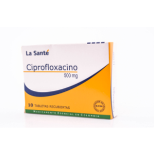 Ciprofloxacina L-s 500 Mg X 10 Tabletas - Ciprofloxacina  Lst