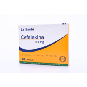 Cefalexina La Santé 500 Mg X 20 Capsula - La Santé