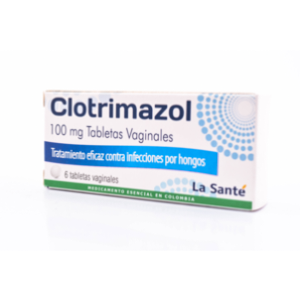 Clotrimazol L-s 100 Mg X 6 Tab Vaginales - Clotrimazol  Lst