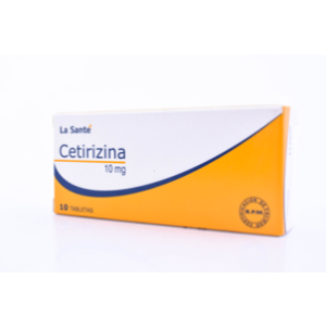 Cetirizina La Sante 10 Mg Caja X 10 Tabletas - La Sante