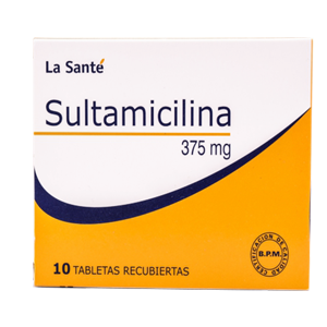 Sultamicilina La Sante 375 Mg Caja X 10 Tabletas Recubiertas - La Sante