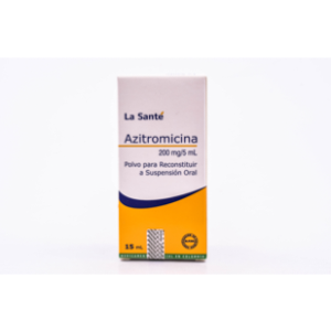 Azitromicina La Santé 200 Mg Suspención X 15 Ml - La Santé