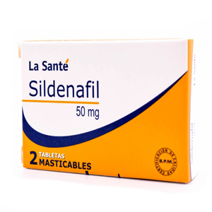 Sildenafil La Sante Masticable 50 Mg X 2 Tabletas Masticables - La Sante