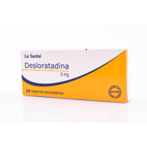 Desloratadina La Sante 5 Mg X 10 Tabletas Recubiertas  - La Sante