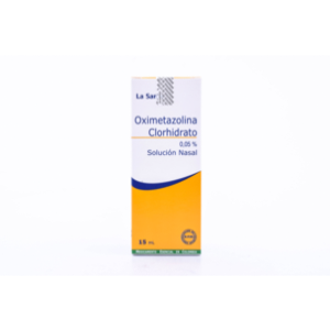 Oximetazolina La Santé 0.05% Solución Nasal  X 15 Ml - La Santé