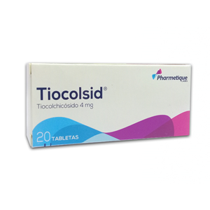 Tiocolsid 4 Mg Caja X 20 Tabletas - Tiocolsid