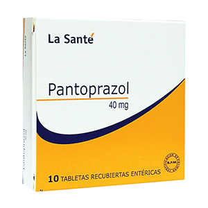 Pantoprazol 40 Mg La Sante Caja X 10 Tabletas Recubiertas Entericas - La Sante