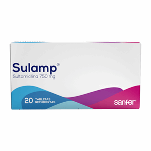 Sulamp 750 Mg X 20 Tabletas - Sulamp