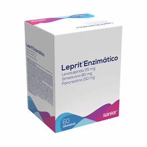 Leprit Enzimatico 25/80/150 Mg X 60 Grageas - Leprit