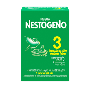 Nestogeno 3 L Comfortis Caja X 1.4 Kg (2 Bolsas De 700 G) - Nestogeno