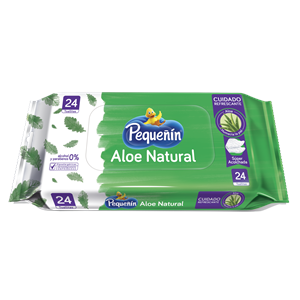 Pequenin Pañitos Hum Aloe Vera X 24 Unds Ref 31225 - Pequeñin