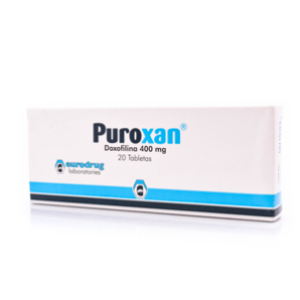 Puroxan 400 Mg Caja X 20 Tabletas - Puroxan