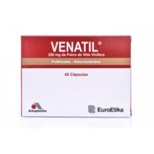 Venatil 350 Mg Caja X 45 Capsulas - Venatil