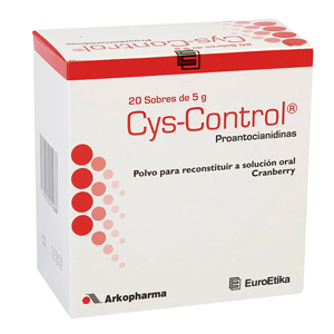 Cys Control Polvo Reconstituir X 20 Sobres De 5 G - Cys Control